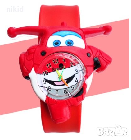 Super Wings Детски ръчен Часовник тип гривна силиконов, снимка 3 - Детски - 32928893