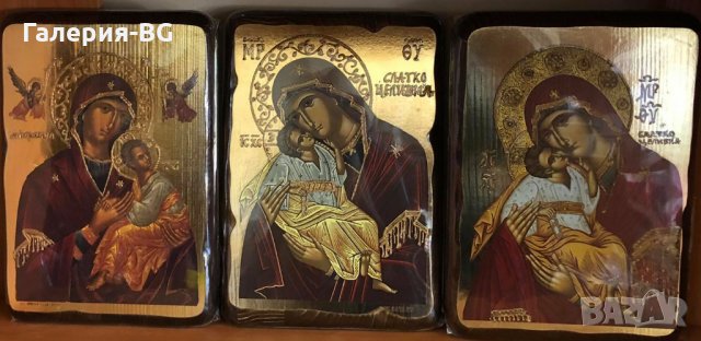 Икони на Св. Богородица и Света Петка
