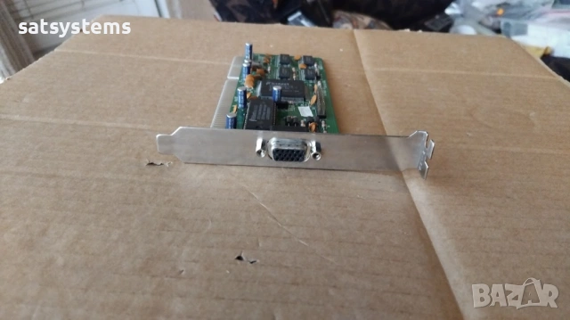Видео карта TVGA Trident 9000i-2 7210 REV:H1 16-bit 1MB ISA, снимка 2 - Видеокарти - 53404828