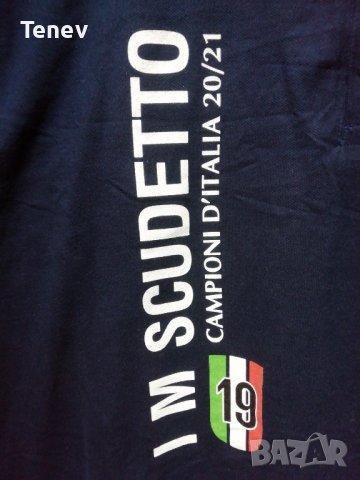 Inter Milan Champions 2020/2021 памучна тениска Интер Милан Шампиони, снимка 3 - Тениски - 39297119