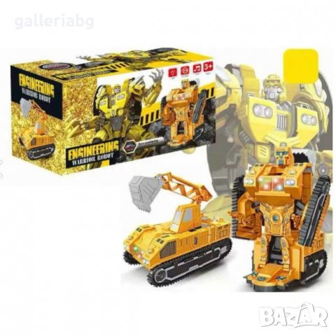 Играчка на робот & Багер - Трансформърс 2в1 (Transformers) в ...
