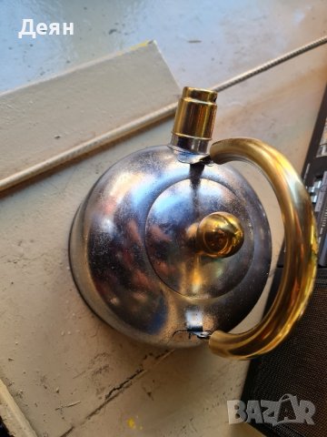 Ретро чайник с цвят злато на дръжката, снимка 2 - Антикварни и старинни предмети - 44060442