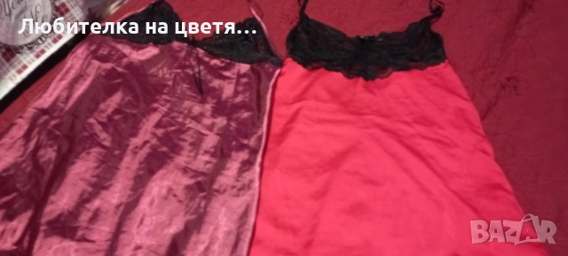 сатенени нощници М размер 15 евро за бр, снимка 10 - Бельо - 45372020