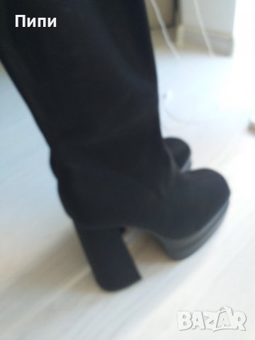Чисто нови чизми 38номер , снимка 2 - Дамски ботуши - 39209513