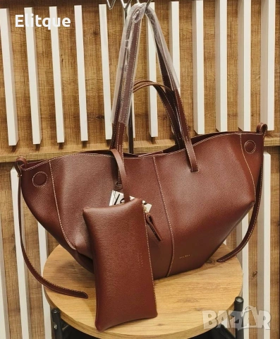 чанти Polene Cyme ! Big Size ➡️42 Cm ⬆️24 Cm , снимка 4 - Чанти - 53480695