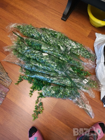 20 броя изкуствени храсти, снимка 4 - Изкуствени цветя - 51452950