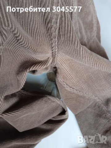 Панталон рипсено кадифе памучно размер 52, снимка 12 - Панталони - 48811817