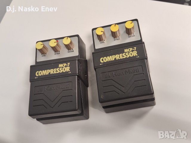 Ken Multi MCP-7 Compressor Guitar pedal (90's Japan) - компресор състейн педал за ел китара х 2 бр., снимка 1 - Китари - 38110933