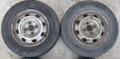 Железни джанти от Рено 13” цола с гуми, снимка 3