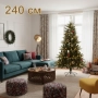 Красива коледна елха с естествено излъчване – празниците започват тук!. От 120 см. до 240 см., снимка 7