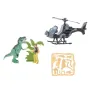 Комплект за игра с динозаври с хеликоптер и фигури S_1208595, снимка 2