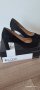 Нови елегантни черни обувки , снимка 1 - Дамски обувки на ток - 40815504