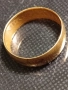 Пръстен позлатен кралство югославия 19 мм, снимка 2