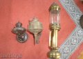Газово-фитилни стенни лампи, снимка 1 - Антикварни и старинни предмети - 27671097