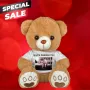 Плюшено мече с персонализирана тениска 35 см, снимка 4