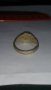 Стар пръстен уникат сачан с БУКВА О Ръчна ИЗРАБОТКА - 67321, снимка 4