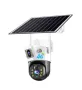 Соларна двойна камера за видеонаблюдение, слот за сим карта 4G 3K Ultra HD 30403780, снимка 6