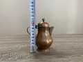 Старинна миниатюрна медна кафеварка, снимка 6