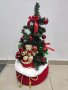 Коледна светеща елха с мече и подаръци Christmas , снимка 1 - Коледни подаръци - 43076106