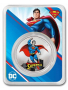 Самоа: DC Comics – плоча за монети от 1 унция сребро 2023 в цвят Супермен