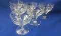 Кристални чаши за шампанско, вино, столче, гравюра 6 бр, снимка 1 - Чаши - 39056992
