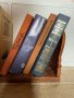 Поставка / стенен рафт за книги дърворезба, снимка 5