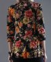 Дамско сако с флорални мотиви, снимка 3