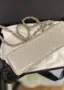 Красива сива чанта Шанел/Chanel от естествена кожа , снимка 5