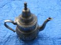 Посребрен чайник ибрик с капак , снимка 1 - Антикварни и старинни предмети - 28527337