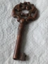 Стар рядък  ключ за врата 51924, снимка 3