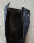 Нови ботуши естествена кожа тъмно сини 38 размер, снимка 7