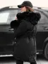 Дамска зимна парка с косъм CHARMFUR, 4цвята , снимка 11