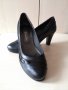 Дамски обувки на висок ток от естествена кожа , снимка 1 - Дамски елегантни обувки - 33196170