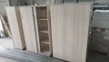 Двукрил гардероб с плъзгащи се врати и заключване - офис шкаф 90/150/46, снимка 6