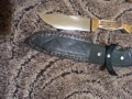 Ловен нож с дръжка от еленов рог, снимка 3