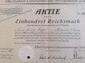 Акция | Alba-Nordstern Lebensversicherungs | 1925г., снимка 2