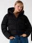 Guess Дамско Черно Зимно Яке С Качулка Гес Код A1146, снимка 1