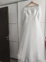 Чисто нова булчинска/сватбена рокля Л 180лв, снимка 4