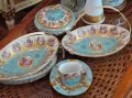 Karlsbader - Прекрасен ,античен комплект от пет части , снимка 5