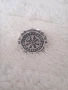 Мъжки сребърен пръстен S925 с Викингски компас Vegvísir & руни 18мм., снимка 1