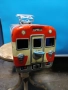 Стара японска тенекиена играчка трамвай., снимка 3