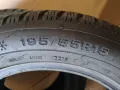 Зимни гуми 195 55 15 2броя Dunlop 7-8mm, снимка 5