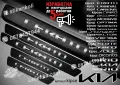 ПРАГОВЕ карбон KIA NIRO фолио стикери kipni, снимка 5