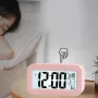 5586 Led Настолен цифров часовник с големи цифри будилник с термометър и дата, снимка 5