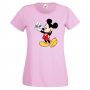 Дамска тениска Mickey Mouse Renault .Подарък,Изненада,, снимка 1 - Тениски - 36528849