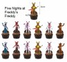 24 бр Фреди Five Nights at Freddy's къси остри картонени топери за мъфини кексчета парти рожден, снимка 1 - Други - 37589671
