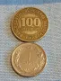 Две монети 100 сола 1980г. Перу - 1 лира 1976г. Турция за КОЛЕКЦИЯ 25670, снимка 1