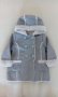 Бебешко палто Rocha Little Rocha, сиво, височина 92 см, 18-24 месеца - само по телефон!, снимка 1 - Бебешки якета и елеци - 39698467