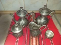 Страхотен стар посребрен сервиз - Alpaca - 5 части, снимка 5