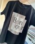 ✨✨Дамска тениска Bon jour 😊✨✨ , снимка 1 - Тениски - 44070627